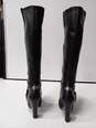Michael Kors Women's Black Leather Heeled Tall Boots Size 6M image number 4