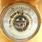 Vintage Made In Western Germany Barometer Hygrometer Temperature Solid Brass image number 4