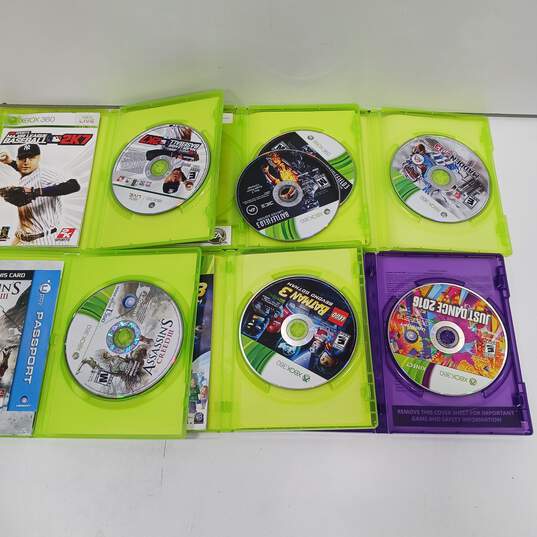 Lot of 6 Microsoft Xbox 360 Vide Games image number 3