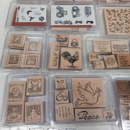 Lot of Crafting Supplies - Miscellaneous Rubber Stamp Blocks alternative image