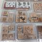 Lot of Crafting Supplies - Miscellaneous Rubber Stamp Blocks image number 2