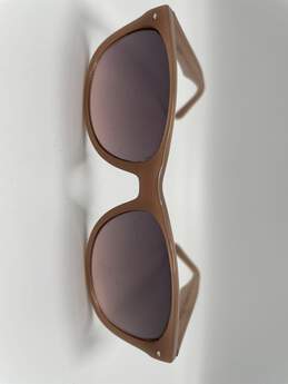 Mens FW34 Brown Frame Polarised Lens Rectangle Sunglasses BIR5ZRY3K-C