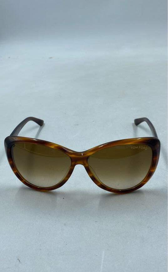 Tom Ford Brown Sunglasses - Size One Size image number 2