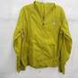 The North Face Lime Green Nylon Windbreaker Jacket Men's Size S image number 1