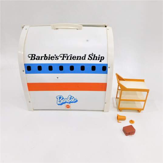 Vintage Barbie's Friend Ship United Airlines Jet Airplane Mattel image number 1