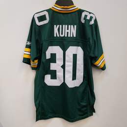 Mens Green John Kuhn #30 Green Bay Packers Football-NFL Jersey Size Small alternative image