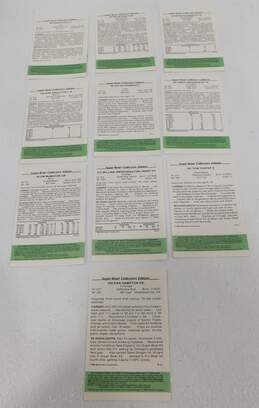 VTG 1986 McDonald's Chicago Bears Unscratched Green Tab Super Bowl Cards McMahon The Fridge alternative image
