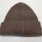 Acne Studio Brown Knitted Women's Beanie image number 1