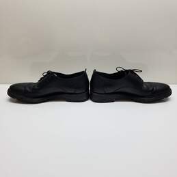 Lanvin Black Leather Derby Shoe Size 11 alternative image