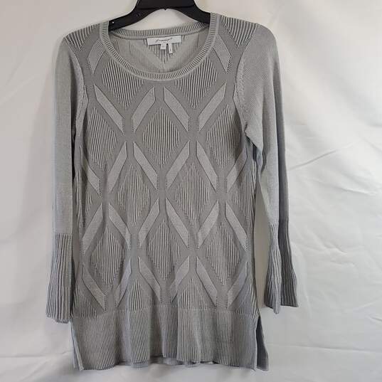 Foxcroft Women Grey Sweater XS NWT image number 1