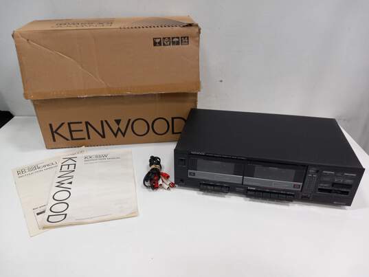 Kenwood Tape Deck In Box image number 1