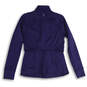 NWT Womens Blue Long Sleeve Mock Neck Full-Zip Activewear Jacket Size M image number 2