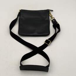 Coach Womens Black Leather Adjustable Strap Crossbody Bag Purse Size Small alternative image