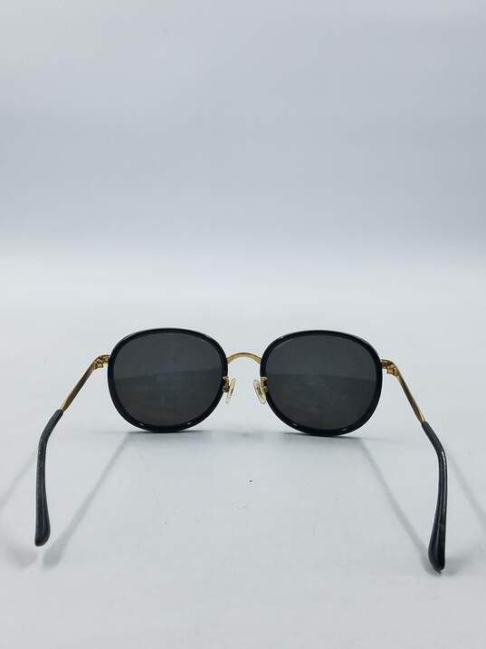 FILA Gold Mirrored Round Sunglasses image number 3