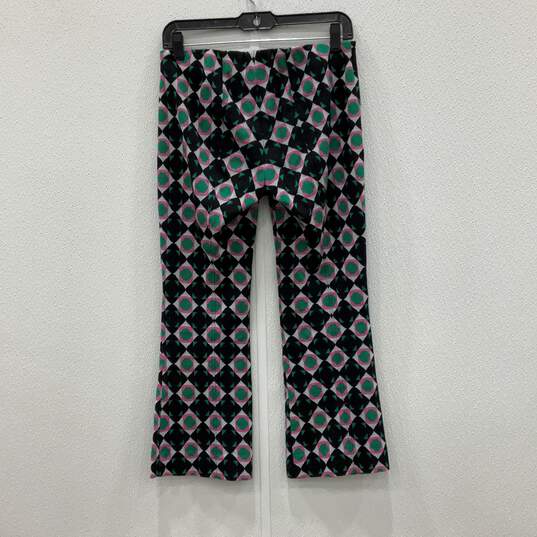 Anthropologie Womens Multicolor Geometric The Margot Pull On Cropped Pants Sz XS image number 2