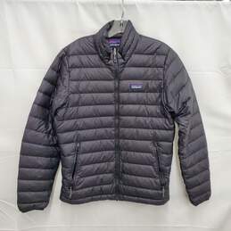 Patagonia MN's Forge Black Goose Down Puffer Jacket Size S