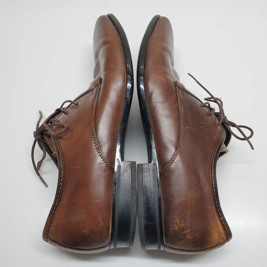Aldo Men's Brown Oxford Dress Shoes Size 10.5 image number 4