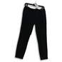 The Limited Womens Black Flat Front Skinny Leg Pull-On Ankle Pants Size 4 image number 1