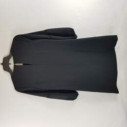 Ann Taylor Women Black Long Sleeve Midi Dress 0P NWT alternative image