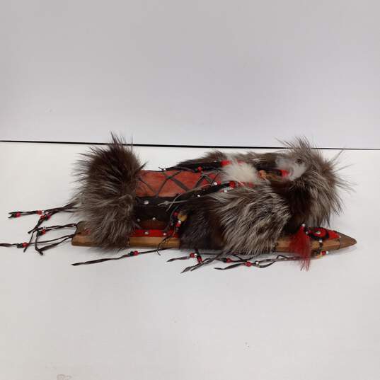 Native American Cradleboard Doll image number 6