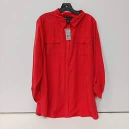 Lane Bryant Women's Red Shirt Size 18/20  - NWT
