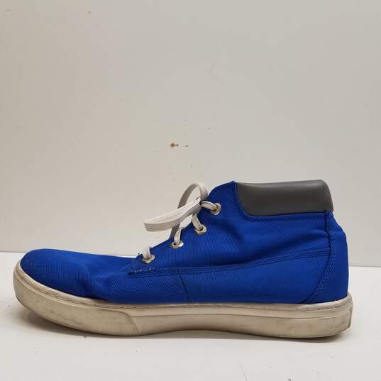 Timberland Canvas Chukka Sneakers Blue 9.5 image number 2