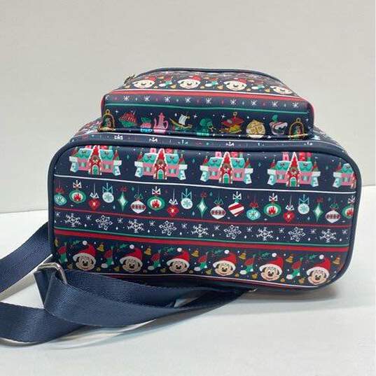 Loungefly X Disney Parks Ugly Christmas Sweater Mini Backpack Multicolor image number 7