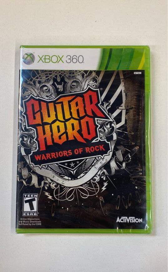 Guitar Hero: Warriors of Rock - Xbox 360 (Sealed) image number 1