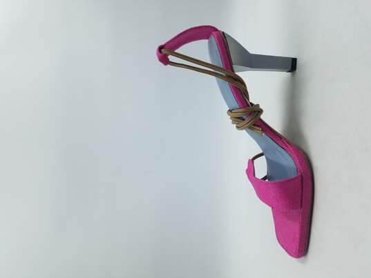 Emporio Armani Hot Pink Strappy Sandals W 6 COA image number 2