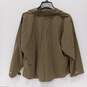 Buck Mason Mainstay Catalina Pop Over Women's Brown Shirt Size L image number 2