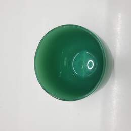 Glassybaby Green Art Votive Candle Holder Pre Triskelion alternative image