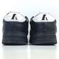 Giorgio Armani Emporio Black Leather Low Sneakers Men's Size 11 M image number 4