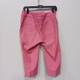 Westbound Petites Women's Pink Capri Pants Size 8P alternative image