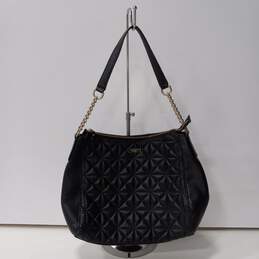 Kate Spade Black Quilted Leather Chain Strap Shoulder Bag Purse
