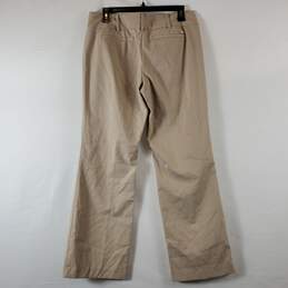 7th Avenue Women Stripe Khaki Pants Sz 10P NWT alternative image