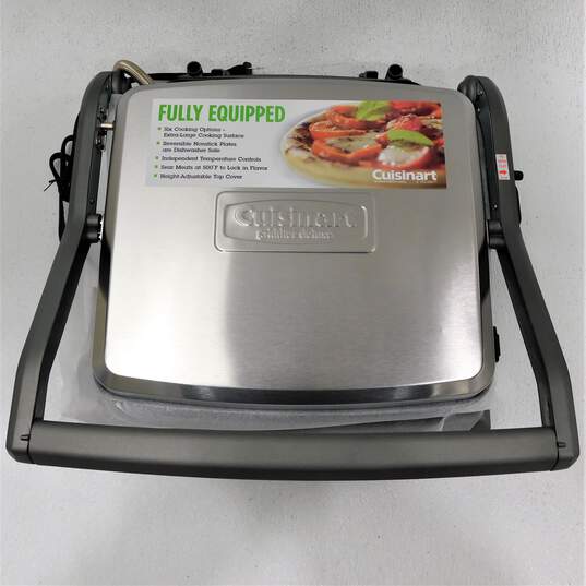 Cuisinart GR-150 Deluxe Electric Griddler - Silver image number 3