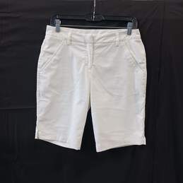 Puma Bermuda Style White Shorts Size 4