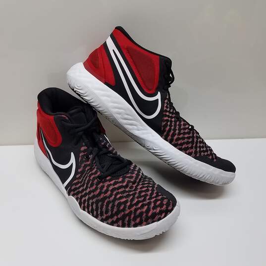 Nike KD Trey 5 VIII 'Kevin Durant' Mens Basketball Shoes Black/Red Sz13 image number 2