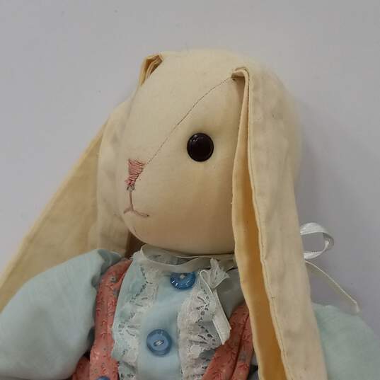 Pair of Vintage Rabbit Dolls image number 4