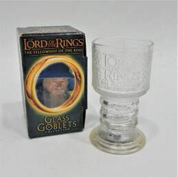 Lord of the Rings Fellowship of the Ring Glass Goblets Collection Lot IOB alternative image