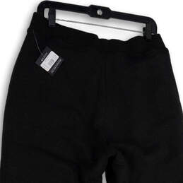 NWT Womens Gray Flat Front Elastic Waist Pockets Jogger Pants Size M