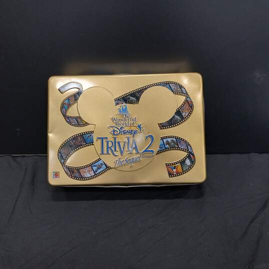 Mattel The Wonderful World of  Disney Trivia 2 The Sequel  Game IOB image number 1