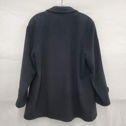 VTG Pendleton WM's Black Wool Blend 4 Button Coat Size 8 alternative image