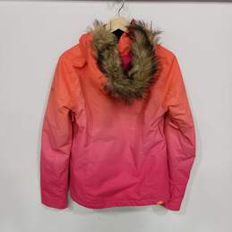 Women's Roxy Faux Fur Trimmed Windbreaker Jacket Size M alternative image