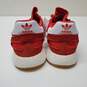 Adidas Iniki Runner Red White Gum Mens Shoes Sneaker Sz 7 image number 4