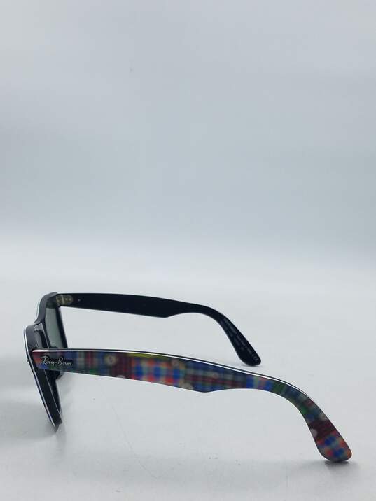 Ray-Ban Wayfarer Series 10 Plaid Printed Sunglasses image number 4