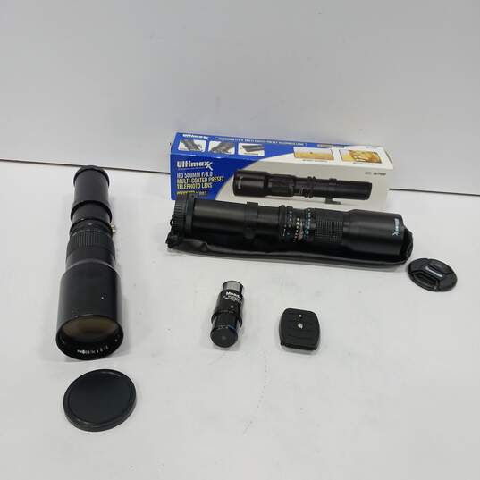3pc Camera Lenses and Telescope Eyepiece image number 1