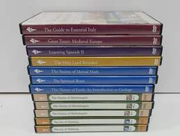 Lot of Twelve Assorted The Great Courses DVDs