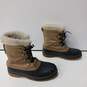 Sorel Men's Scout Brown Lined Winter Boots Size 11 image number 4