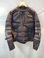 Xelement Black Padded Motorcycle Jacket Adult Size L image number 1